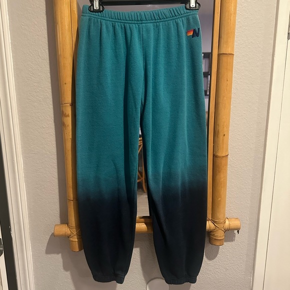 Aviator Nation discontinued ombré/gradient sweatpants - Picture 1 of 14